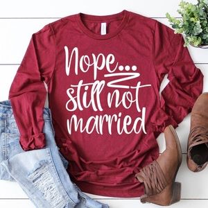 Nope... still not married